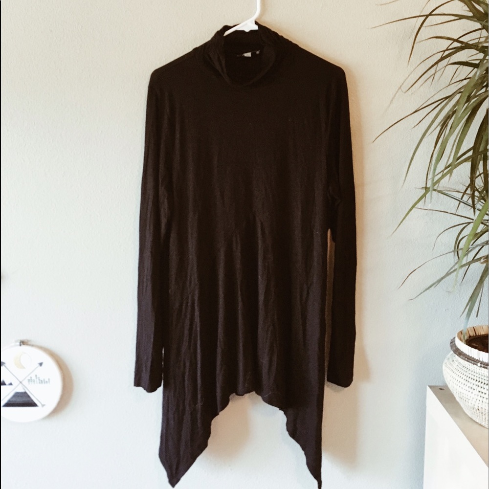 NWOT Mock Neck Knit Swing tunic