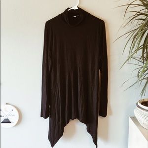 NWOT Mock Neck Knit Swing tunic