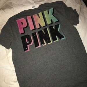 EUC BLING PINK TEE
