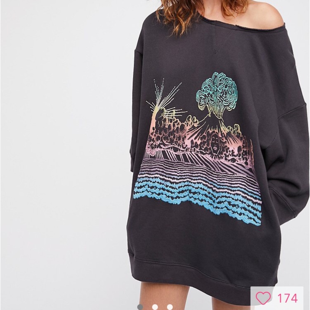 ISO Free People Rising Sun Pullover