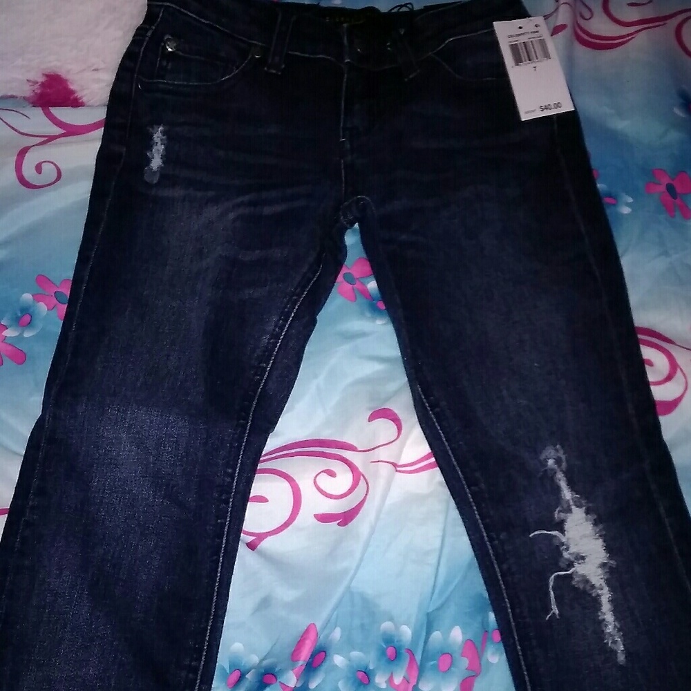 Boyfriend style girls jeans