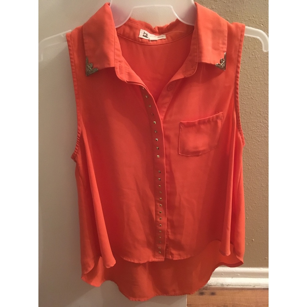 Tangerine Blouse!