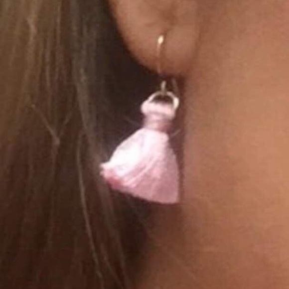Mini Tassel Earrings - Picture 2 of 2