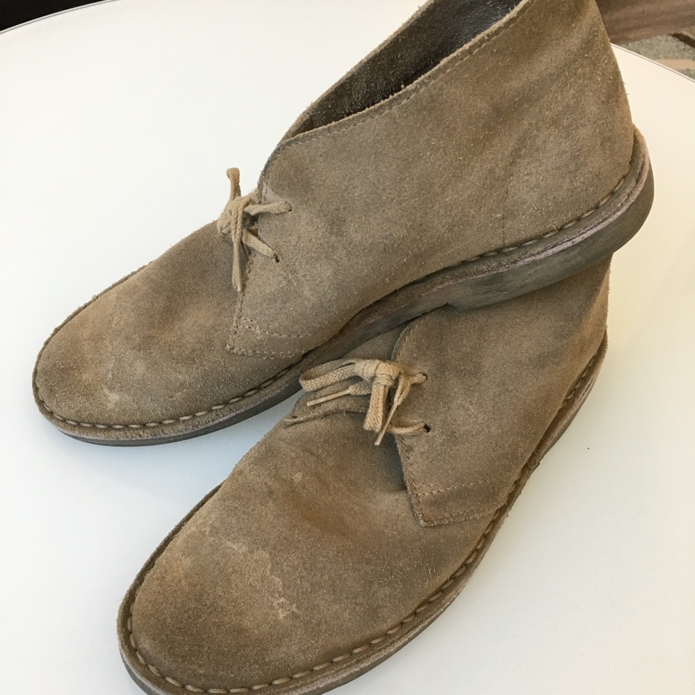 Men's J. Crew Tan Desert Boots