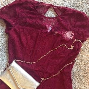 BNWT!! BB Dakota Short Sleeve Lace Dress