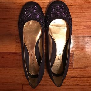 Dark Purple Flats
