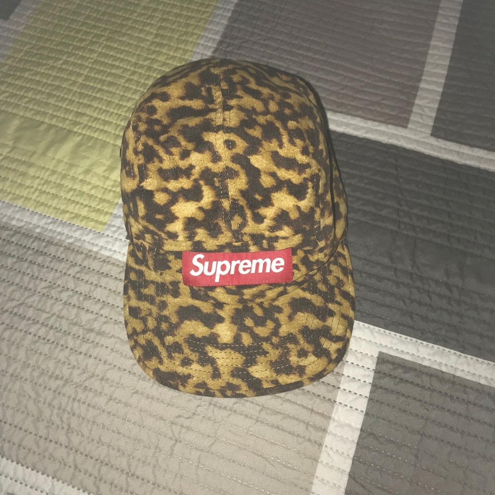 Supreme cheetah hat