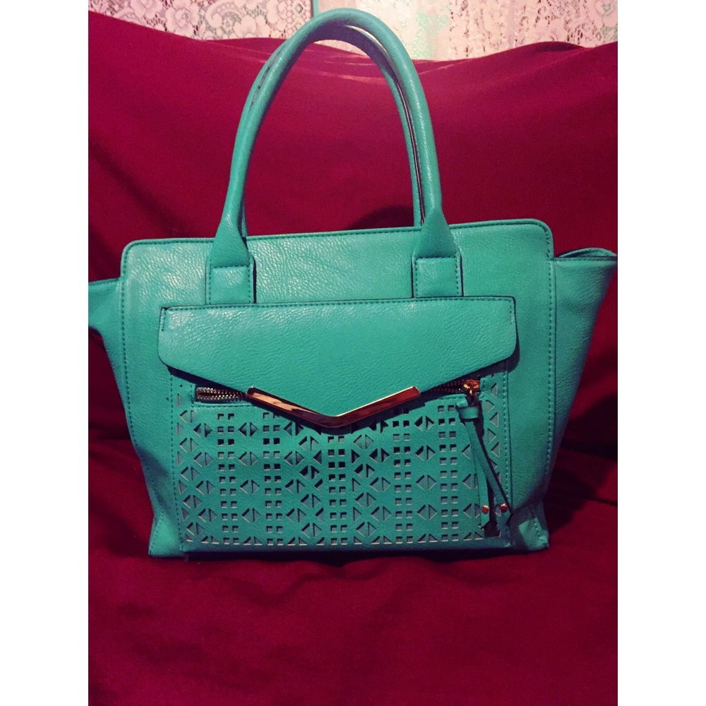 Merona teal purse