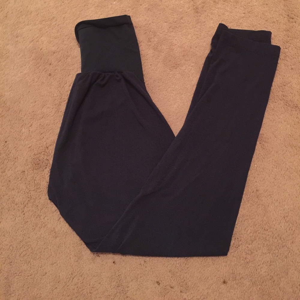 Navy Blue maternity leggings