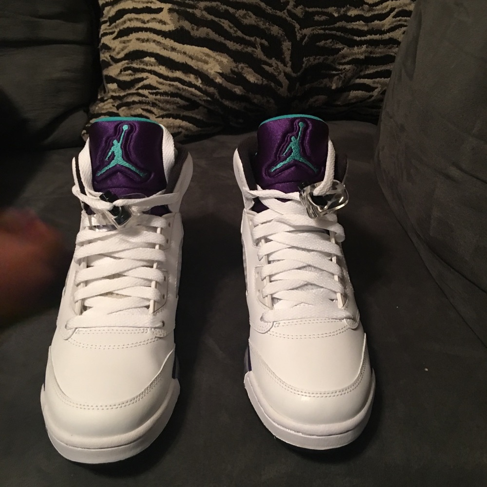 Air Jordan Retro 5s (Grapes)