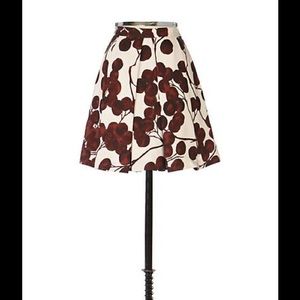 Anthropologie Yoana Baraschi Backdrop Skirt