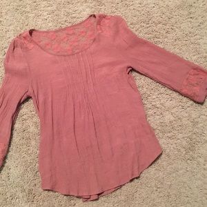 3/4 long sleeve blouse