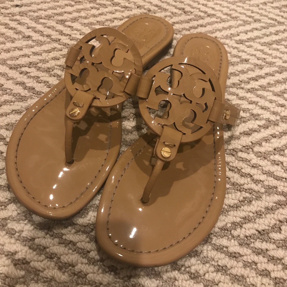 Tory Burch "Miller" Sandal in Sand
