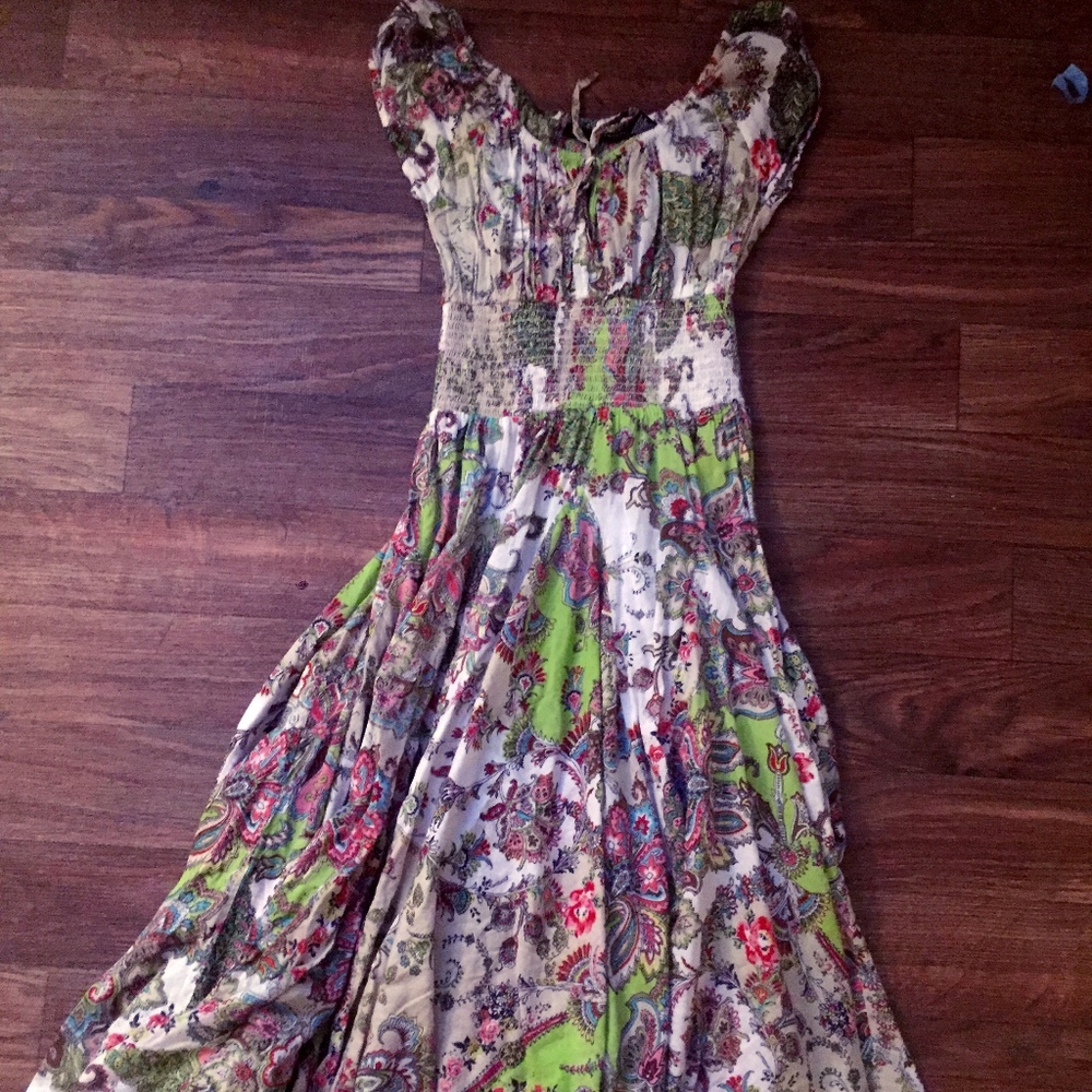 Patterned Maxi Dress