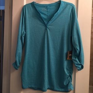 Eddie Bauer 3/4 sleeve tshirt NWT