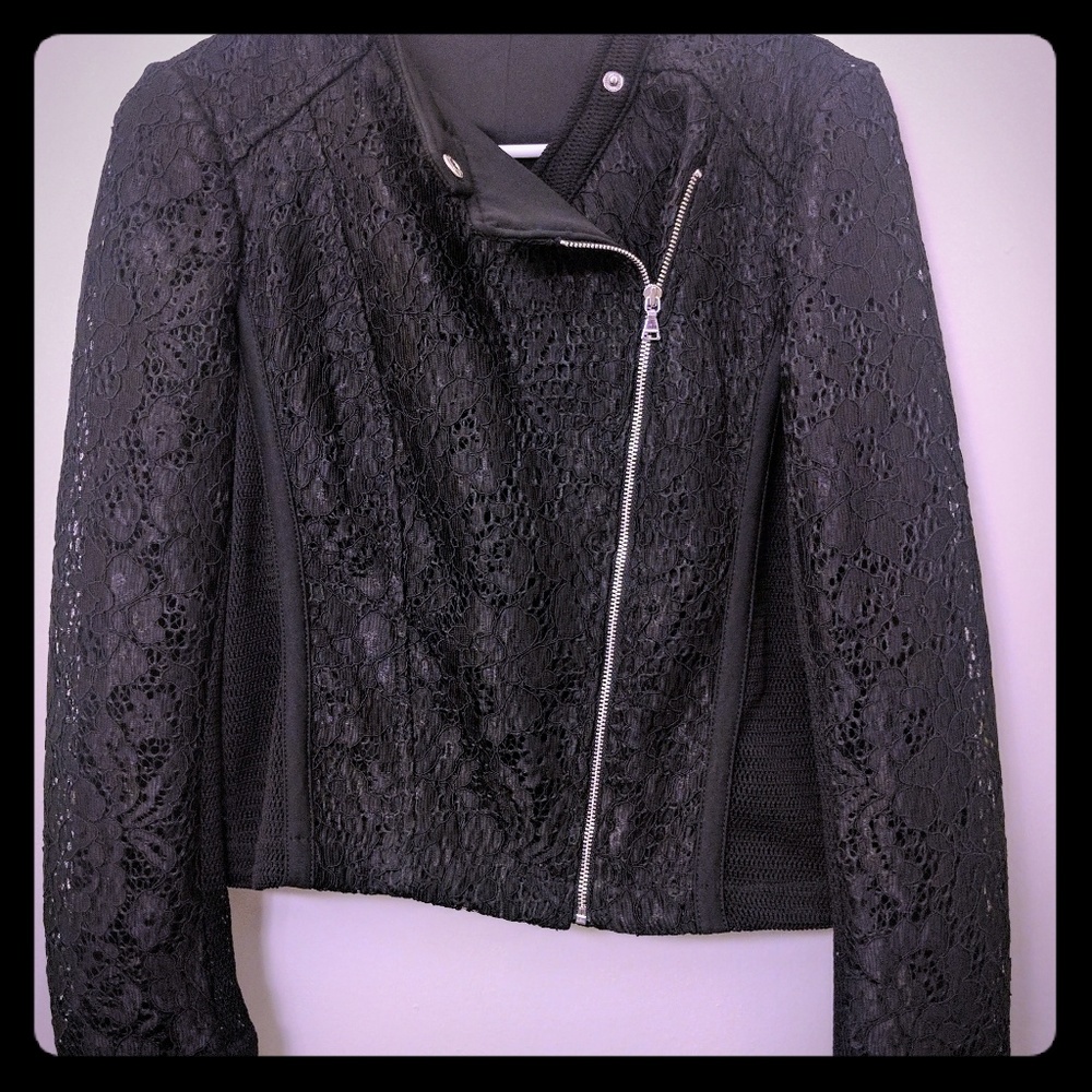Lace Moto jacket