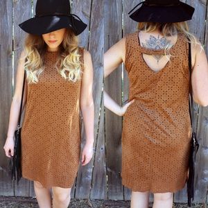 Velvet hipster dress