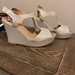Glittery Wedges