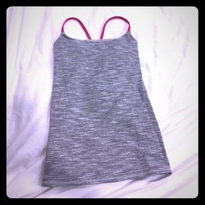 Gray Lululemon tank