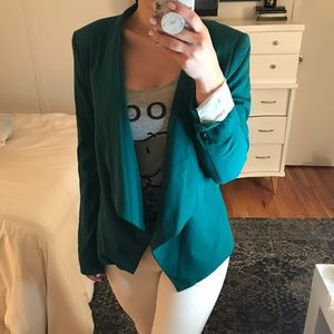 BCBGMAXAZRIA Green blazer