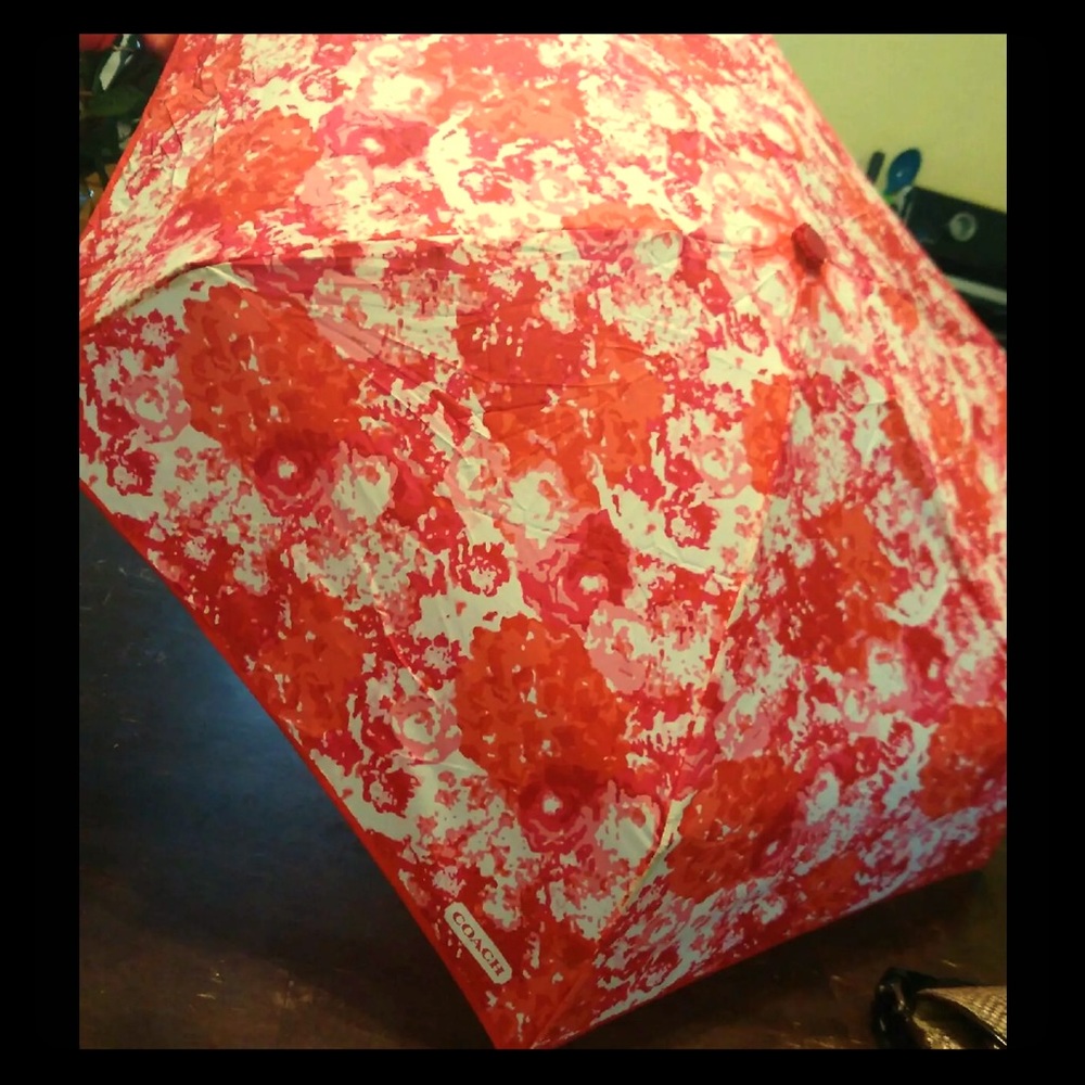 CLOSET CLEAROUT! Coach Mini Umbrella