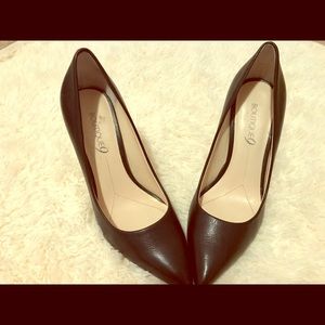 Boutique 9 Black Sally Leather Stilettos