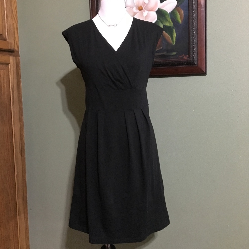 Loft by Ann Taylor Black Mini Dress Sz Small