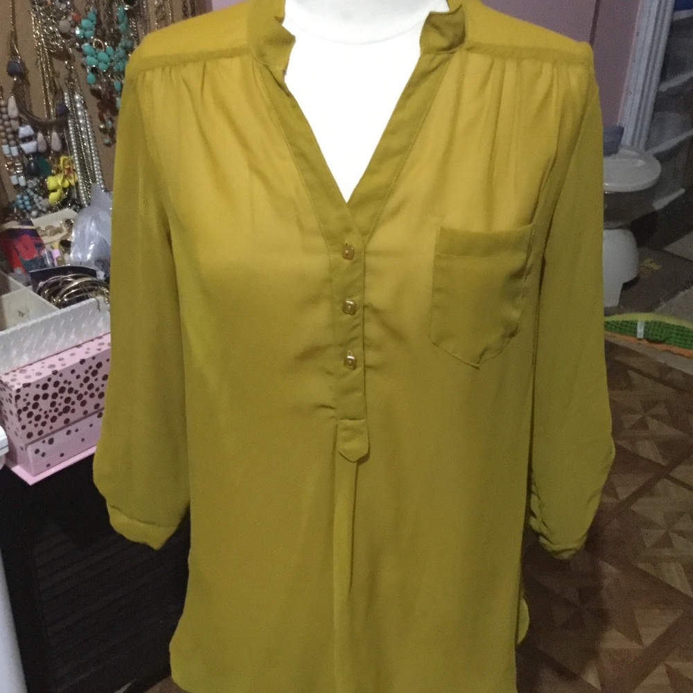 Sheer blouse