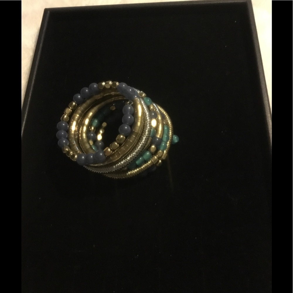 GERU GOLD PLATED WRAP BRACELET