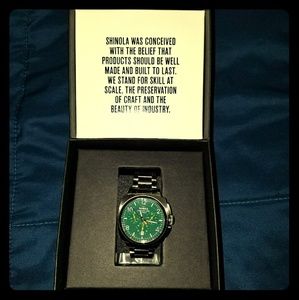 40mm Shinola Brakeman watch