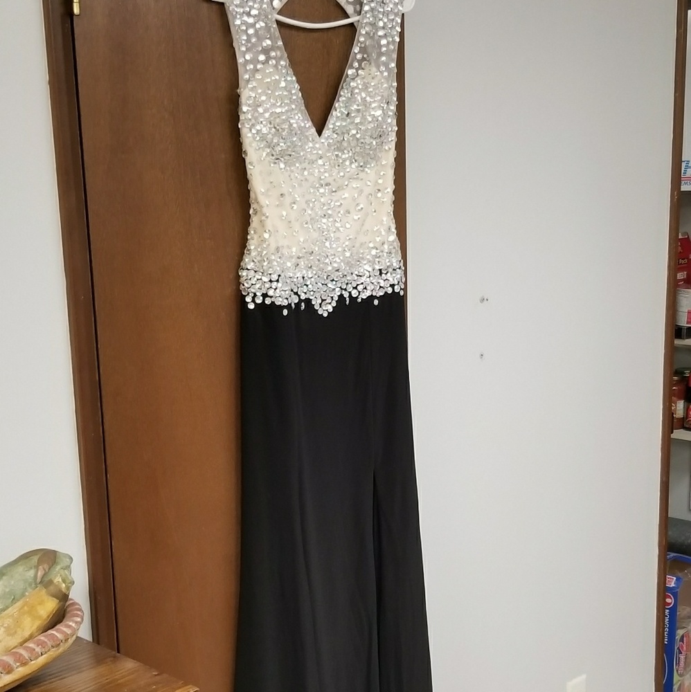 Beautiful Gem Stone Ball Gown