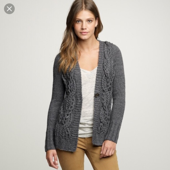 J. Crew Sweaters - J.crew hand knit cable cardigan