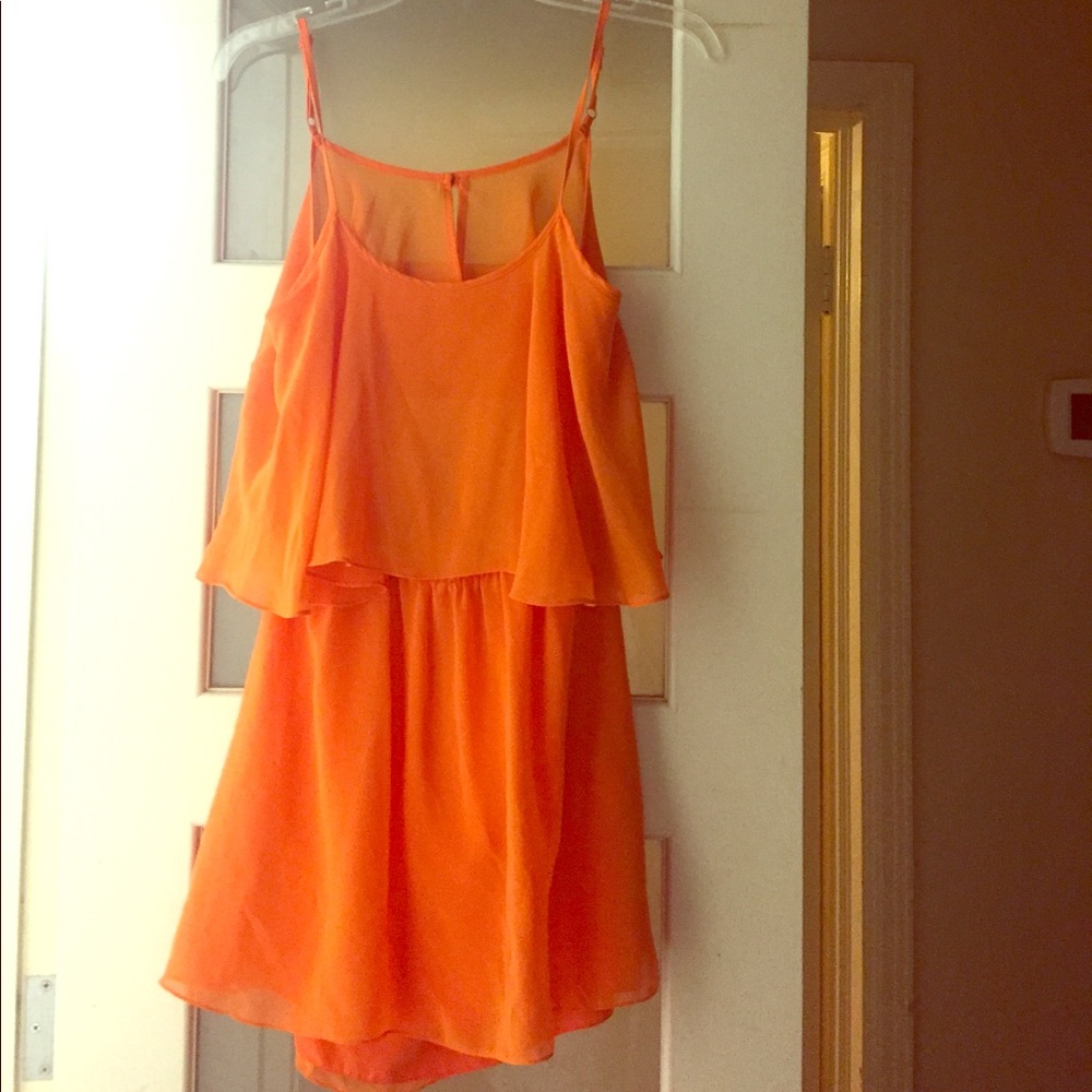 Flowy Orange dress