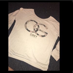 Obey slouchy sweater