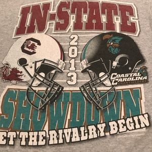 Gamecocks vs. Coastal Carolina Football Shirt 2013