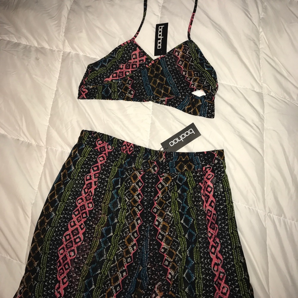 Boohoo Matching Set Size Large