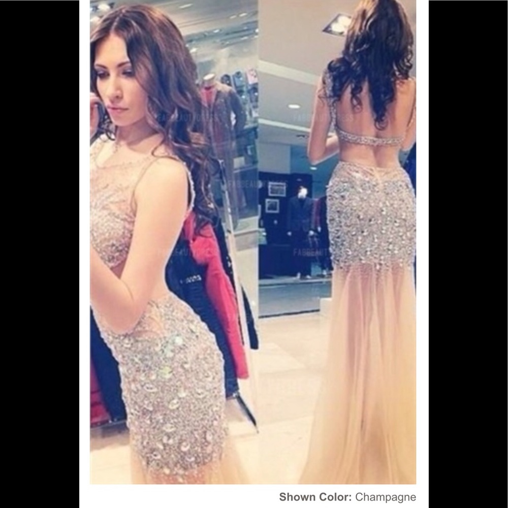 Mermaid style formal dress