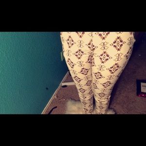 Crazy patterned forever 21 jeans