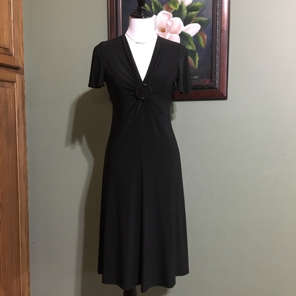 Evan-Picone Little Black Mini Dress Sz 4