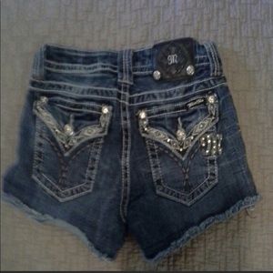 Miss me jean short
