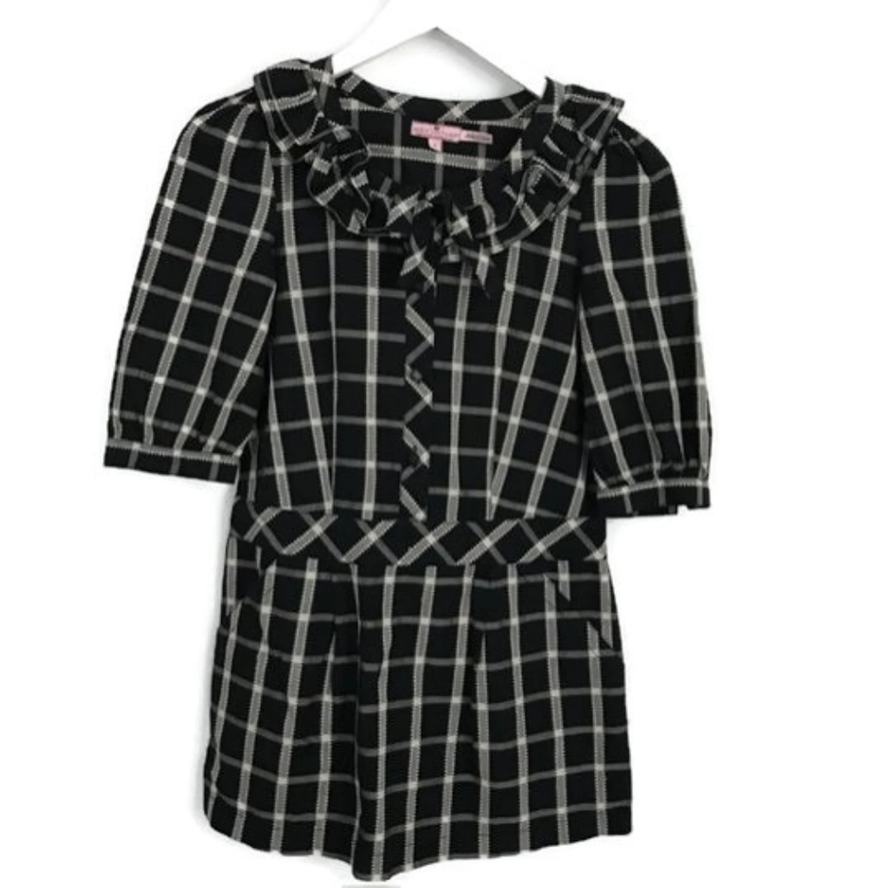 Juicy Couture Plaid Blouse