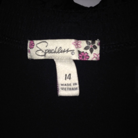 Speechless size 14 black and white - Picture 2 of 5