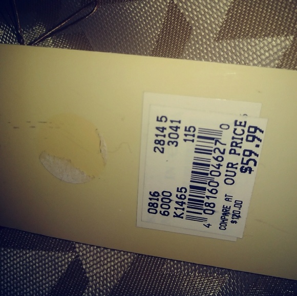 NEW ORANGE, BEIGE AND GOLD PURSE - Picture 7 of 7