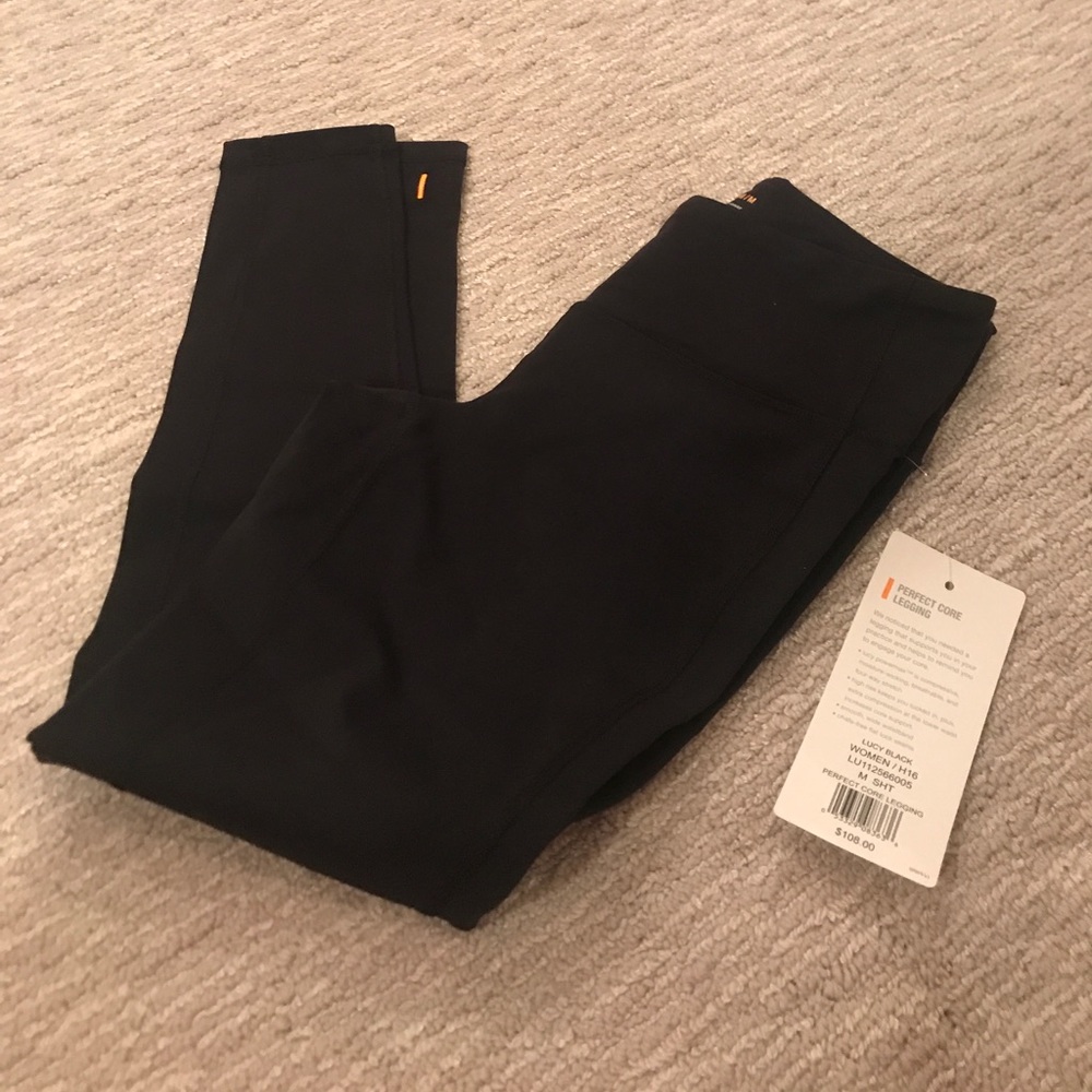 Lucy black athletic pants
