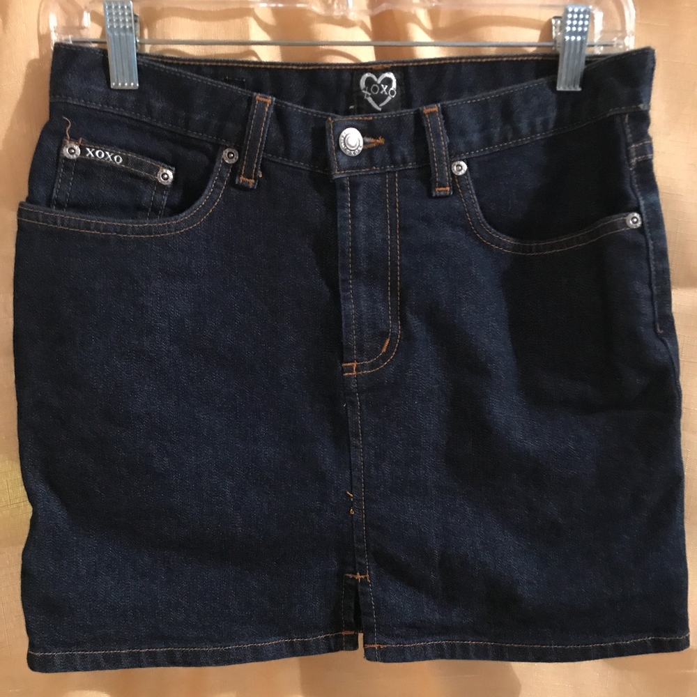XOXO Junior's Denim Skirt