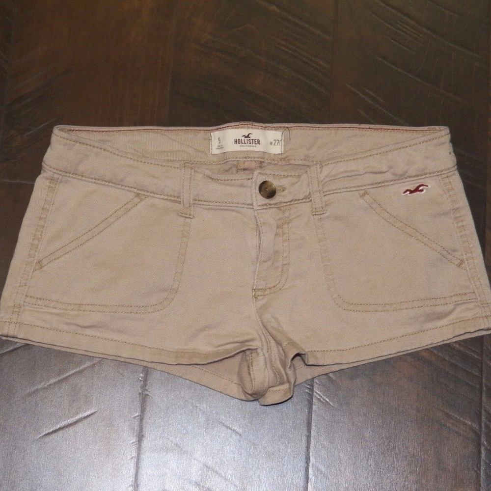Hollister Khaki/Tan Shorts