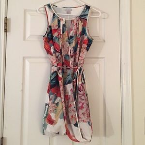Fun floral dress!