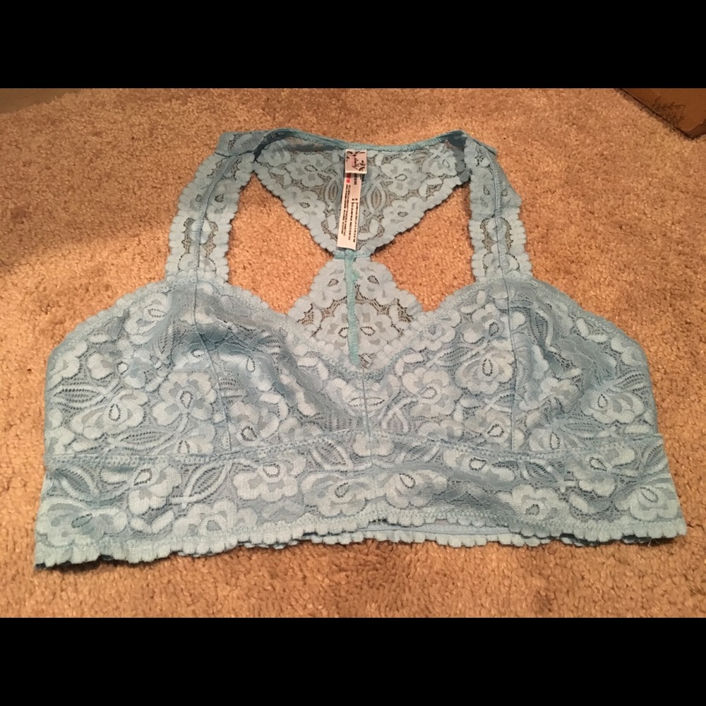 Light blue bralette