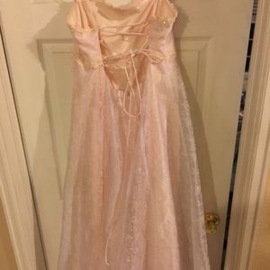 Pink prom dress