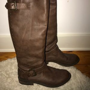 Target leather boots